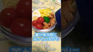 【女子高生のサラダ弁当】この容器は優れものです。#shorts#ショート #お弁当