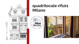 rif101 Quadrilocale via Spartaco @MilanHouses