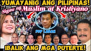 Kristiyano at Muslim nagkakaisa para suportahan ang mga DUTERTE!