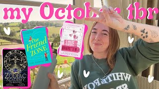 spinning wheel chooses my tbr | october tbr 📙🍂🧡