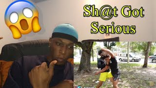 King Cid Vs Smooth Gio Fight (REACTION)