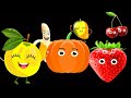 LOVELY BEAR SENSORY- Disco Fruit Dance Party!-Fun video with Dancing!- New Baby Sensory video