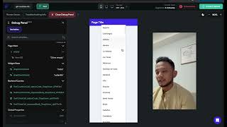 Dropdown countries cities | Flutterflow