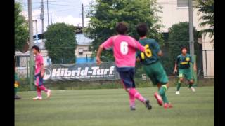 川越高校VS山村国際高校 U-18 1Wﾘｰｸﾞ 20140629 ｽﾗｲﾄﾞｼｮｰ