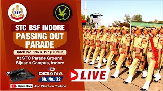 STC BSF INDORE PASSING OUT PARADE BATCH NO.196 & 197 HC/RM