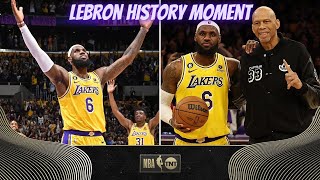 🏀 LEBRON JAMES BREAKS THE NBA ALL-TIME SCORING RECORD!👑 NBA HIGHLIGHTS | 2023 NBA Season | Sports 🏀