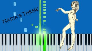 Nadia's Theme (Slow Easy) Piano Synthesia Tutorial