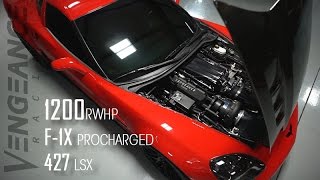 1200 RWHP Supercharged C6 Z06 - VENGEANCE RACING