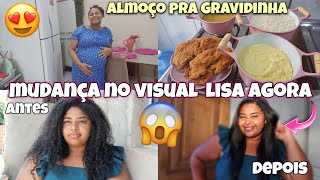 MUDANÇA NO VISUAL😱 NOVA VERSÃO AGORA ESTOU LISA - MATANDO O DESEJO DA GRÁVIDA ALMOÇO NO CAPRICHO🥰