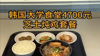 韩国大学食堂4700元芝士炖鸡套餐