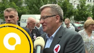 Bronisław Komorowski: to próba pisania historii na nowo | OnetNews