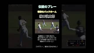 【伝説のバックホーム】このプレー、忘れません！横田慎太郎#横田慎太郎 #伝説のバックホーム #奇跡 #shorts