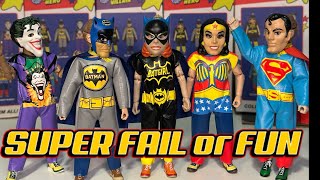 Fail or Fun! Super Friends NECA Ben Cooper action figures heroes and villains