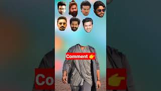 Wrong Head Puzzle | South Indian Actors | Dj movie Allu Arjun #wrongheads #southmovies #Shorts