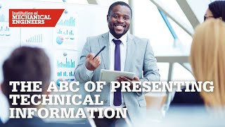 The ABC of Presenting Technical Information