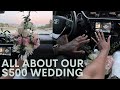 HOW TO HAVE A $500 WEDDING | Rings, Photographer, Decor & MORE!