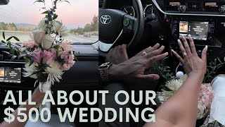 HOW TO HAVE A $500 WEDDING | Rings, Photographer, Decor & MORE!