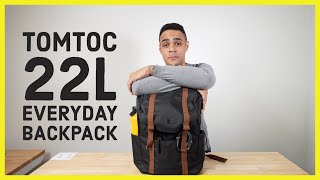 Tomtoc Vintpack - Everyday Tech Backpack