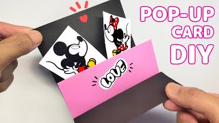 LOVE Pop Up Card DIY｜How to make Greeting Card Paper Craft Ideas