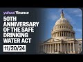 LIVE: Senate honors 50th anniversary of the Safe Drinking Water Act