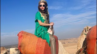 My first camel ride in Agafay desert camp Marrakech, Morocco 🇲🇦🌵🐪🇲🇦🏜 #camelsofdesert  #travel