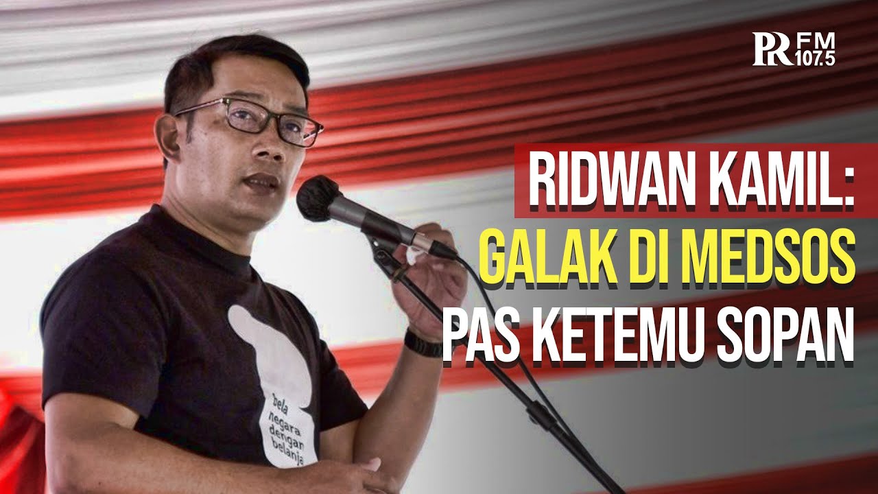 Netizen Indonesia Paling Tak Sopan Se-Asia Tenggara, Ridwan Kamil ...