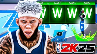 DOMINATING *NEW* RUSH 1V1 EVENT ON a SMALL GUARD in NBA 2K25! 2X REP + EXCLUSIVE CLOTHES!