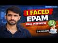 (Round 1) EPAM Interview Questions for Experienced Java Developer | Java + Spring Boot | 3–6 Years