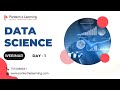 Data Science - Day 1 | #pantechelearning #deeplearning