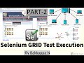 Selenium GRID Tutorial-2 || Selenium GRID Test Execution Chrome Firefox IE Browser