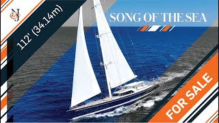 S/Y SONG OF THE SEA for Sale | 112' (34.14m) Nautor Swan Sailing Yacht | N\u0026J Yacht Tour