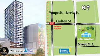 JAC Condos Toronto 多伦多市中心公寓，距离Ryerson U仅仅200米