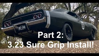 1968 Charger 3.23 Sure Grip install - Part 2 - Episode 30