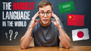 What's the HARDEST LANGUAGE in the World? (Arabic, Mandarin or Japanese?)