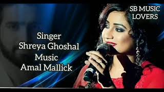 Pyar Ek Tarfa ( female version)  lyrical video song ।  Shreya Ghoshal । Amaal Mallick ।