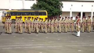 Sainik School,Bijapur Drill with arms 6