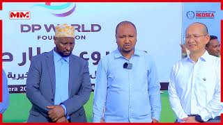 Shirkada Dp World Berbera oo raashin u qaybisey qoysas danyara oo ku nool Gobolka Saaxil.