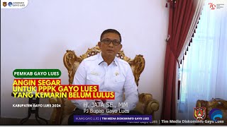 Angin Segar untuk PPPK Gayo Lues yang kemarin Tidak Lulus