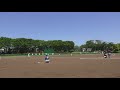 練習試合 玉川学園教職員野球部 vs 街風 １回戦 20180421