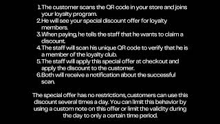 [BonusQR.com Tutorial] - How the "Special offer" loyalty program works