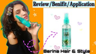 Berina Hair \u0026 Style Serum Review | Benifit | Usages | Application