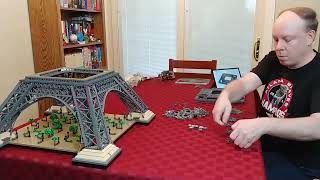 LEGO 10307 Eiffel Tower build in two minutes