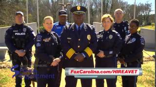 Spartanburg Police Department: Hire a Veteran