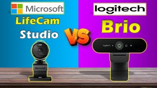 MICROSOFT LIFECAM STUDIO VS LOGITECH BRIO | Which Webcam is Right for You?