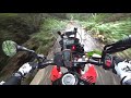 凸凹funride夏のショート林道ツーリング（crf250rally）