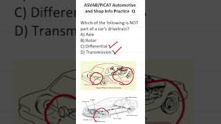 ASVAB/PiCAT Automotive and Shop Info Practice Test Question #acetheasvab with #grammarhero