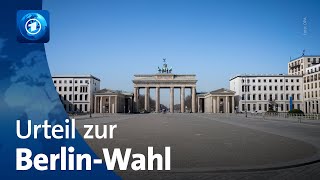 Berliner Wahl muss komplett wiederholt werden