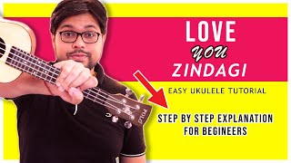 Love You Zindagi - Hindi Ukulele Lesson | ukeguide