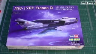 Hobby Boss MIG-17 PF Fresco D сборная модель самолета