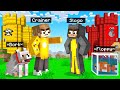 We STOLE Each Other's PETS in Our Minecraft World! (Cherry Island)